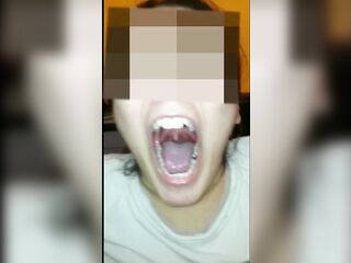 Gal Massive Throat & Lengthy Tongue pt2