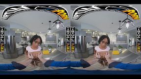 VIRTUAL PORN - Naughty Mila Anders Is Willing To Do Anything To Convince You To Change Her Bad Grade