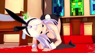 BUNNY GIRL FAIRY TAIL MIRAJANE STRAUSS 3D HENTAI
