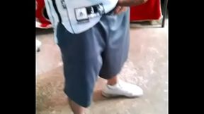 Masturbandome en el espejo