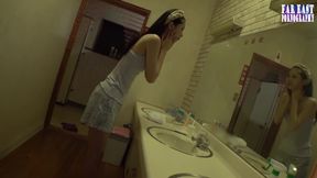 Elegant Gulp Night with a Craving Single Mom Savoring Warm Essence Under the Open Sky Ep-5