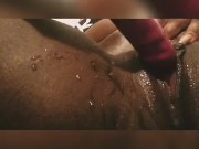 Squirting and Creaming in Slow motion watch till the end