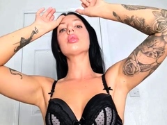 Tattooed Temptress - Armpit Worship Kink JOI