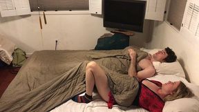 stepmom shares bed with stepson - erin electra