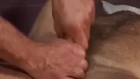 Horny Ripped Bear Moans as He Gets a Deep Throat Blowjob – Steamy Action