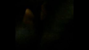 Sex outside at night with bbw