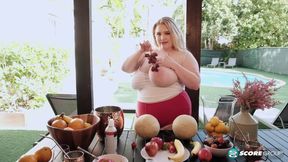 Stella Daniels BBW model solo video