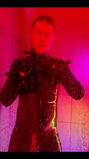 Shower in Rubber