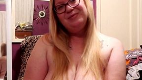 Topless BBW Hiccups