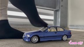 BMW E36 Toy car crushing