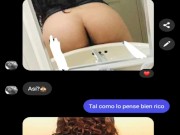CAJERA DEL OXXO ME MANDA WHATSAPP Y COJEMOS