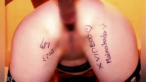 At the time of her debut &mdash;  she was a glasses-wearing &mdash;  small-breasted &mdash;  meat urinal  [Amateur creampie sex video] Mai is a 40-year-old housewife with a shaved pussy who loves creampies