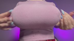 Big Nipples Popping Through Shirt Makes You Cum