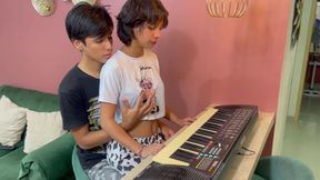 I assist my younger sister-in-law with music classes and end up banging her till I cum hard