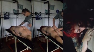 Amateur Latina Masseuse Erotic Massage Oil My Ass