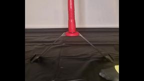 I love the new gravity remote control thrusting dildo