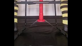 I love the new gravity remote control thrusting dildo