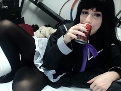 Teen brunette from get fuck on webcam