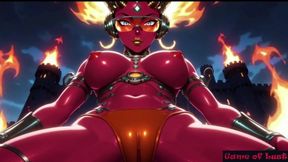 Gol Hot Bikini Demon Girl Dark Castle Nude