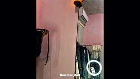Fitting Hijab Kebaya Dress with Thai Maid