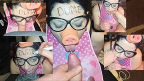 Cum-sucking pig wife, cum-filled whores and everything else you desire.