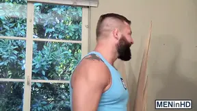 Paul Canon gets fucked by the manly hunk Colby Jansen