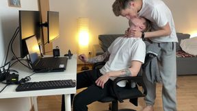 bored lad came to boink to his beau and spunk from assfuck