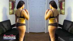 exotic tattooed brunette victoria deepthroats a cock and gets fucked!