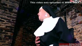 Young German Nun Gets Fucked By Horny God Servant In A Monastery