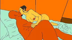 African Goddess Seduces Handyman in Hot Rural Hentai Tryst