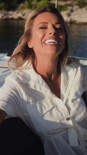 Stunning moment from &quot;Sex on the open water with tasty rich MILF Shalina Devine&quot;
