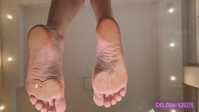 Soles On Glass POV - 4K MP4