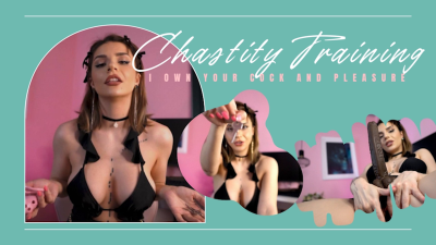 Chastity Training- I own your cock and pleasure