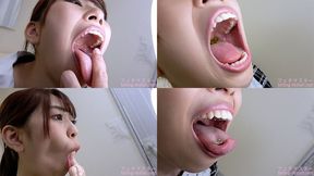 [Premium Edition]Riri Momoka - Showing inside cute girl's mouth, chewing gummy candys, sucking fingers, licking and sucking human doll, and chewing dried sardines mout-102-PREMIUM - wmv 1080p