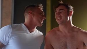 GodsOfMen.com: Ace Quinn beside muscled Ace