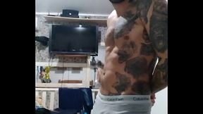 Olha s&oacute_ o tamanho da minha barriga. ?? A 40ena me engordou muito ..kkkk