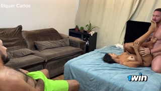 I hired Kel Abate and her husband for a live sex show. Exclusive to me.