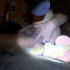 I put a glass in my rectum