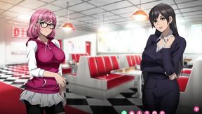 Futa fixes his big dick with a dine and dash twist the cocky slut gets stuffed at the end