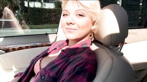 Aurora Winters bend over & get fucked in public