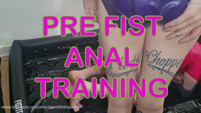 PRE FIST ANAL TRAINING