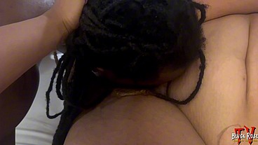 Tsunami Mami Invites Her Friend Pretty Santana For Her Man To Fuck