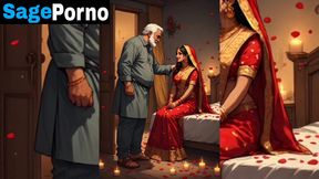 Suhagraat me sasur ne apni desi bahu ki chudai ki