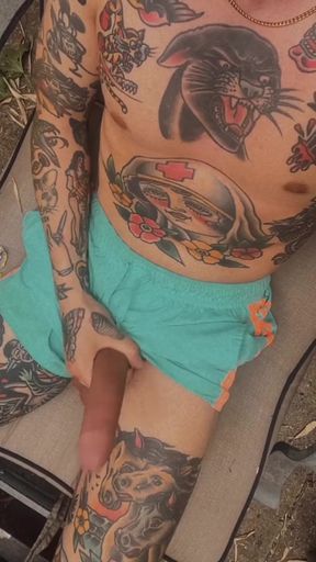 Redhead redhead gives a sloppy blowjob to a thick cock