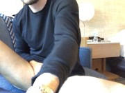 Dom Alpha Daddy Cumming on Black Shirt (Verbal)