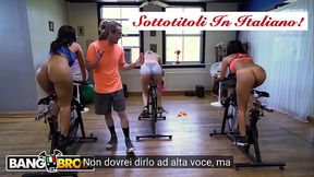 Hot - Rose Monroe Exercise Video With Italian Subs!