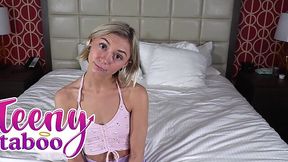 Slutty Student Chloe Temple Fucks Her Teacher for a Creampie Deal