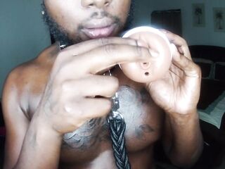 Toy play Black boy Solo Let play with your twat Mr.C role play
