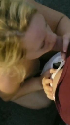 Wife Fucked Behind Bar in Parking Lot and Drains Cock   Clip 2