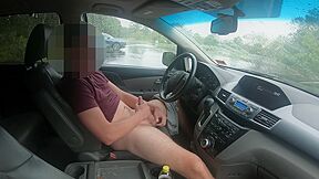 4k Quality- Risky teen 18+ Boy Jerk Off While People Were Moving - I Think The Blue Car Caught Me